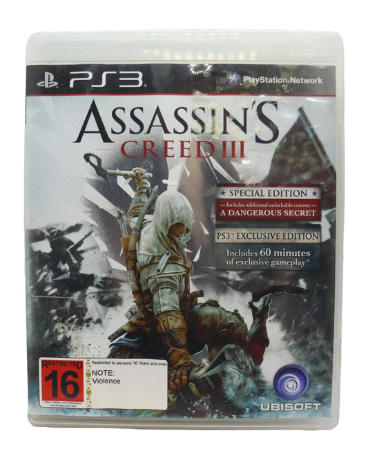 PlayStation 3 Assassin's Creed III