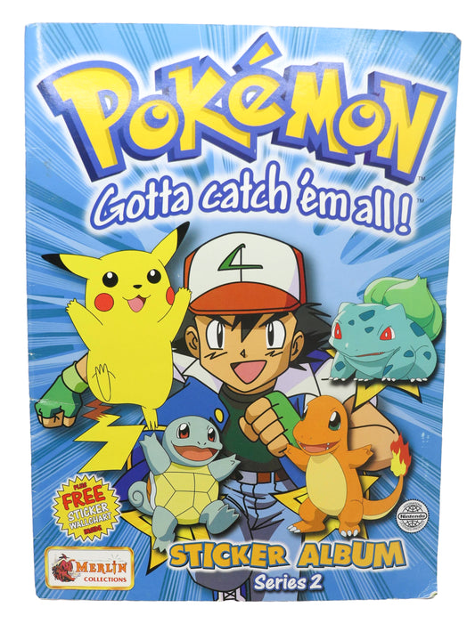 Nintendo Pokemon Gotta Catch 'Em All! Sticker Album Book