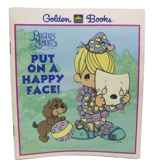 Golden Books Precious Moments Put On A Happy Face!