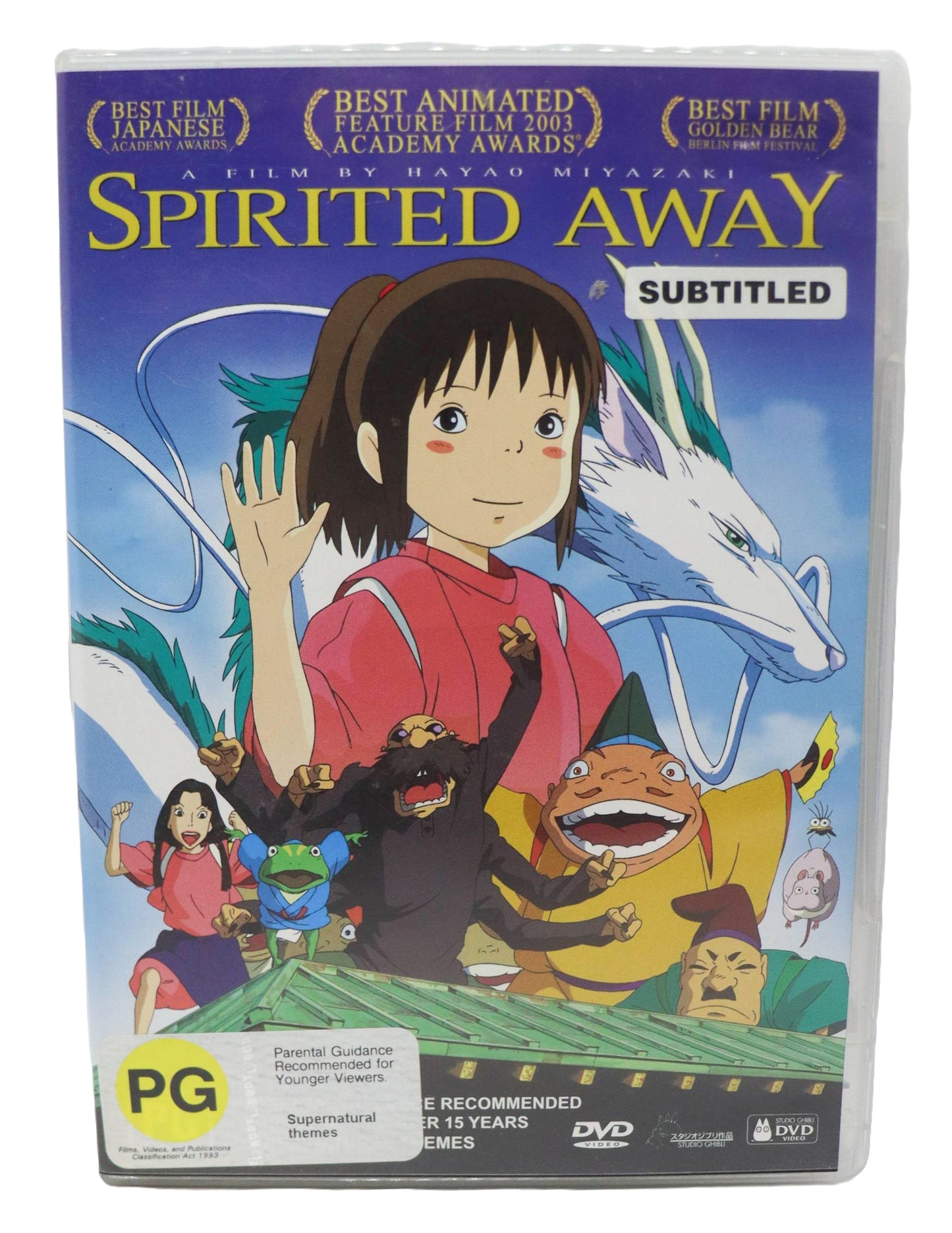 Studio Ghibli Spirited Away DVD