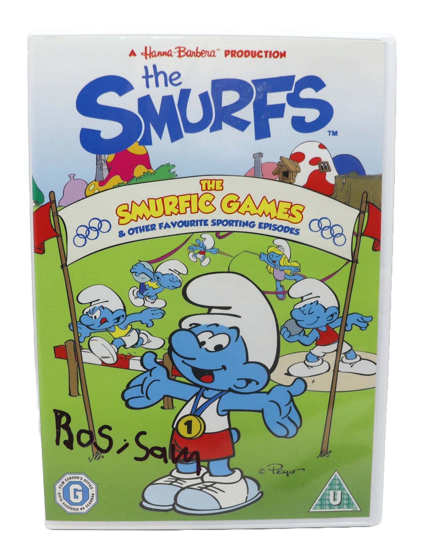 The Smurfs The Smurfic Games DVD