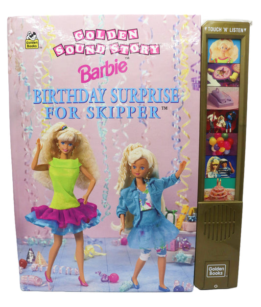 Golden Books Golden Sound Story Barbie Birthday Surprise For Skipper