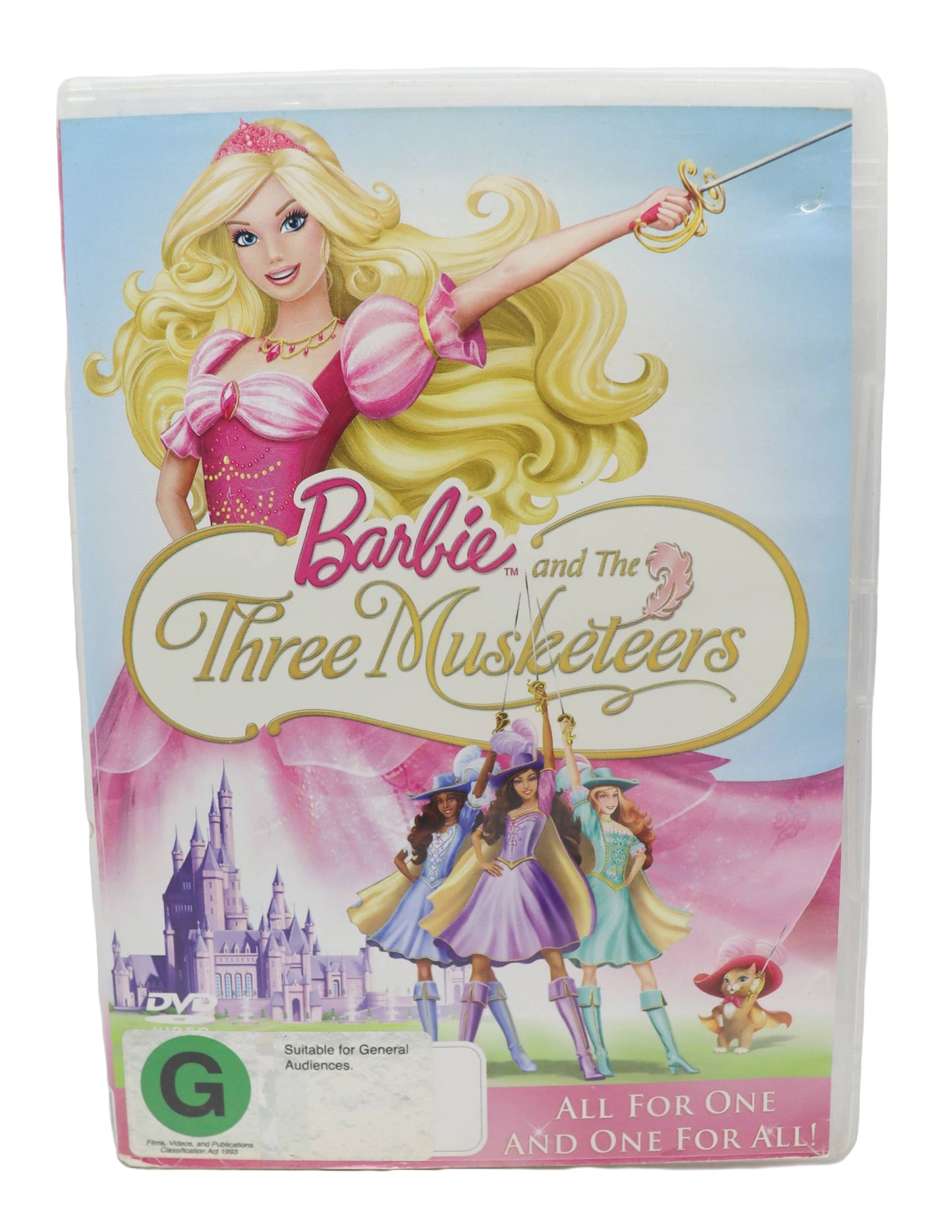 Barbie And The Three Musketeers DVD