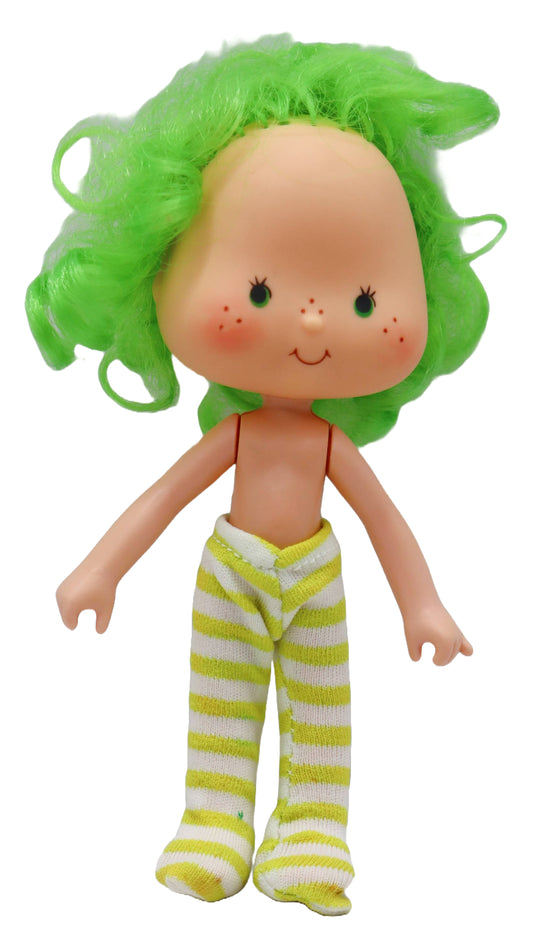 1980s Strawberry Shortcake Lime Chiffon Half Nude Doll
