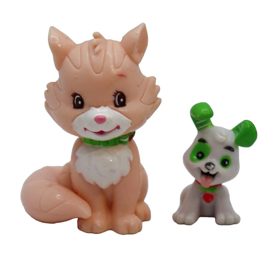2000s Strawberry Shortcake Custard Cat And Pupcake