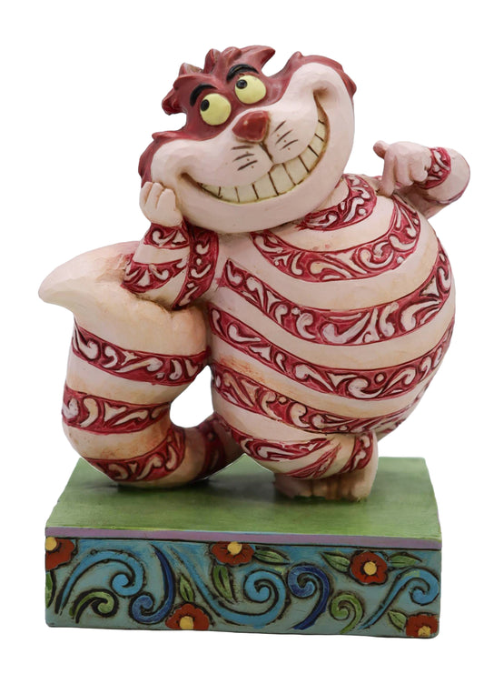 Enesco Disney Traditions Cheshire Cat "Mischievous Me" By Jim Shore