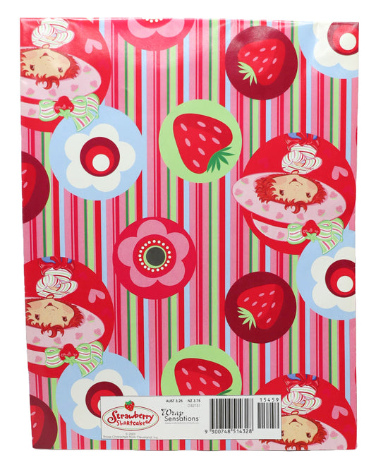 2003 Strawberry Shortcake Gift Wrap