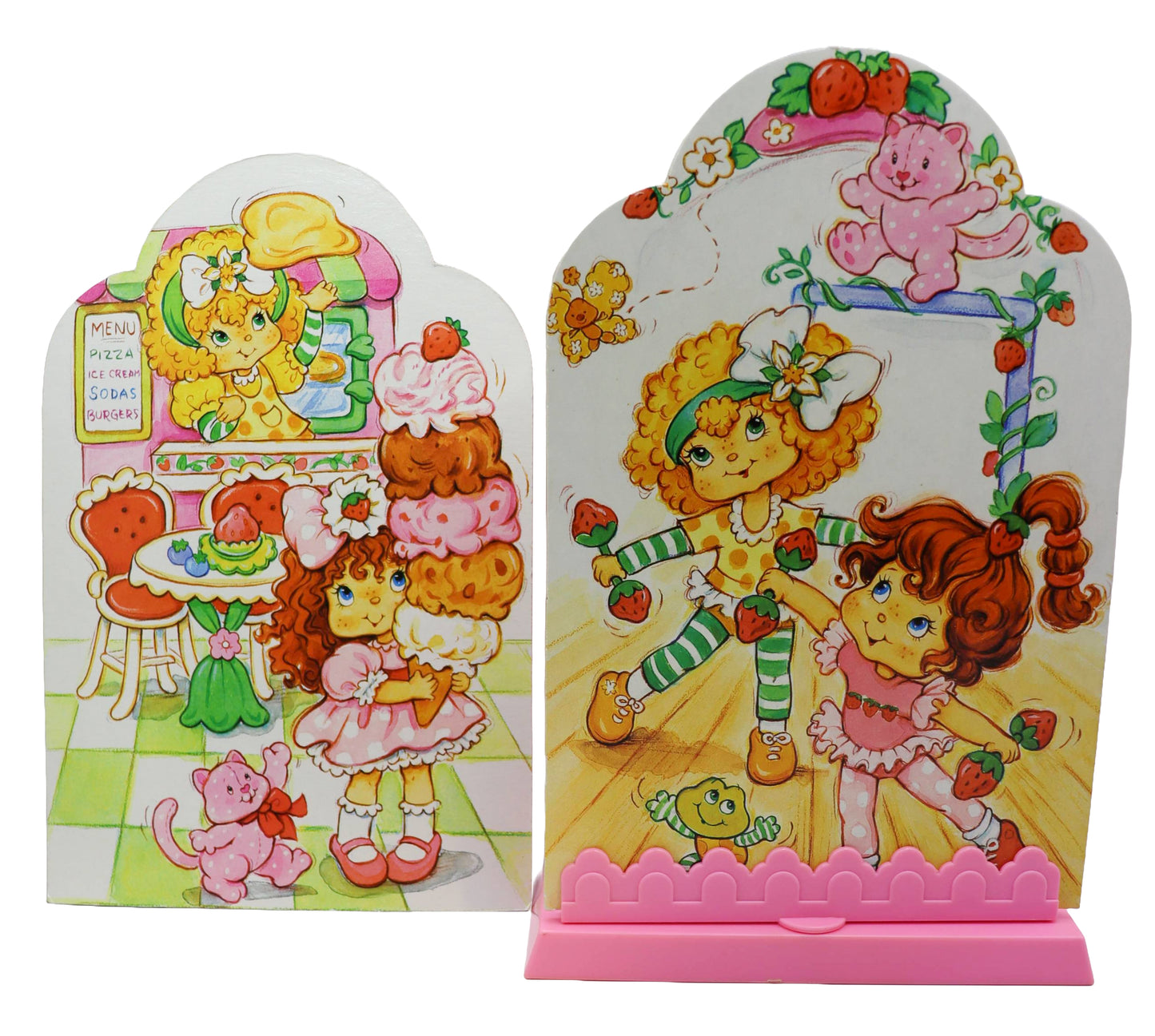 1991 Strawberry Shortcake Dance'N Berry-Cise Play Stage