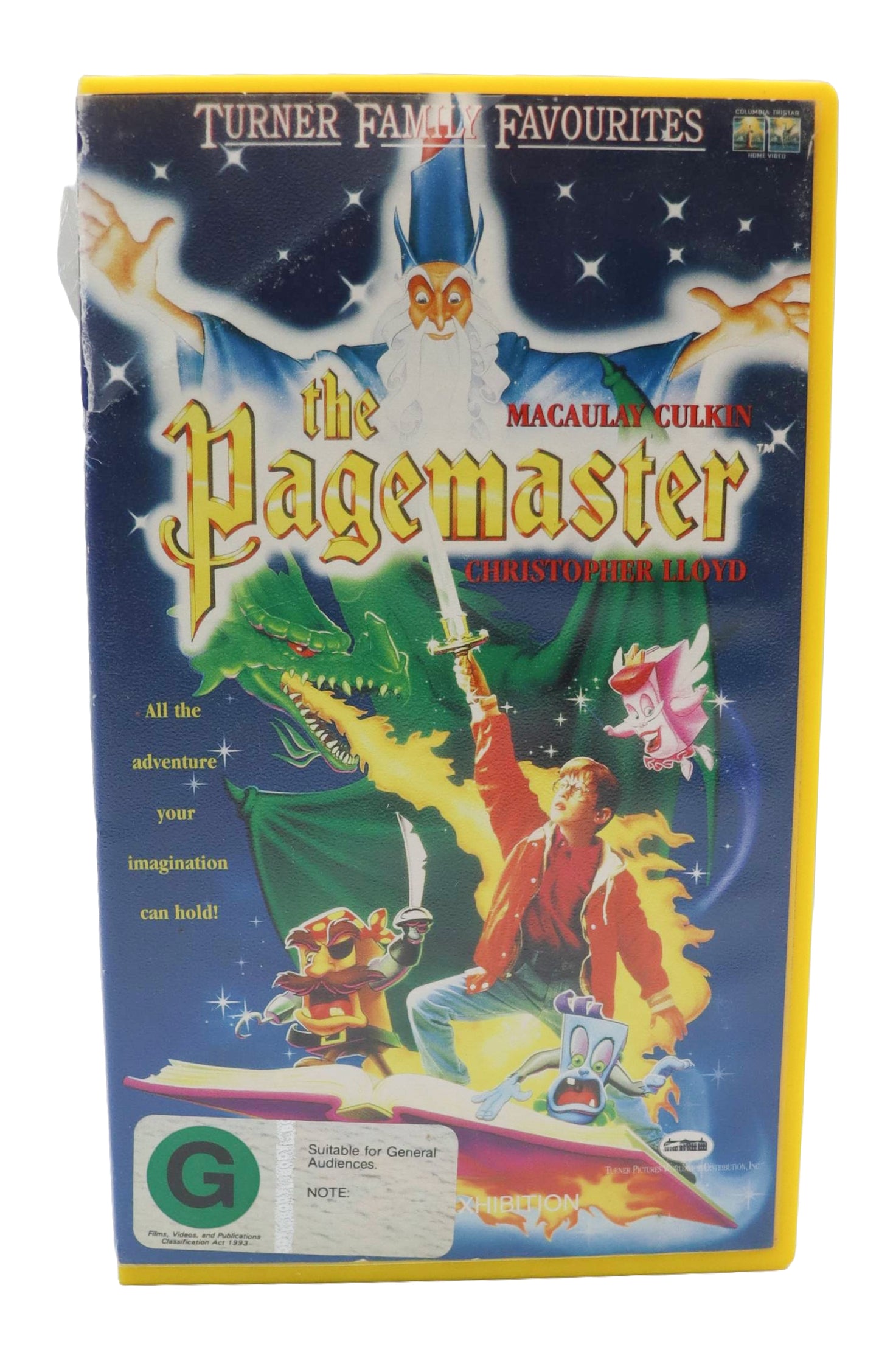 The Pagemaster VHS