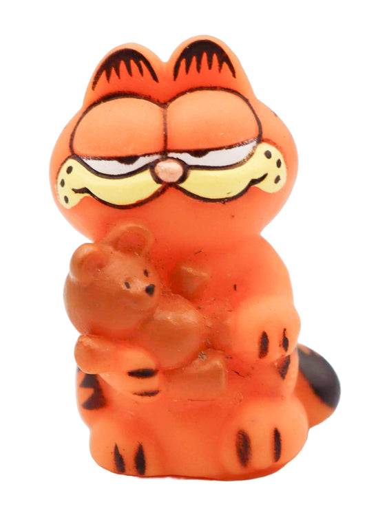 1981 Garfield With Teddy PVC Figure