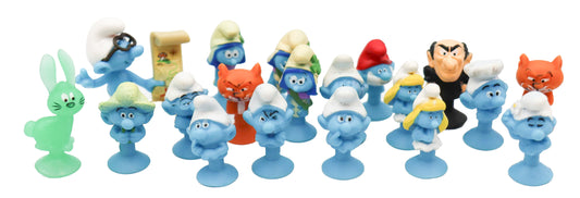 Smurfs Suction Cup Lot