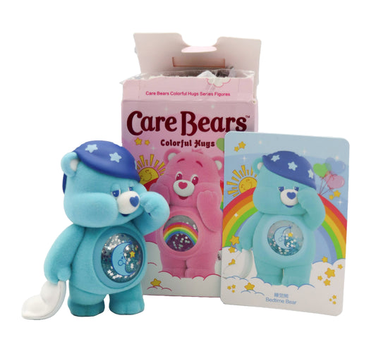 Pop Mart Care Bears Colorful Hugs Good Night Bear Figure