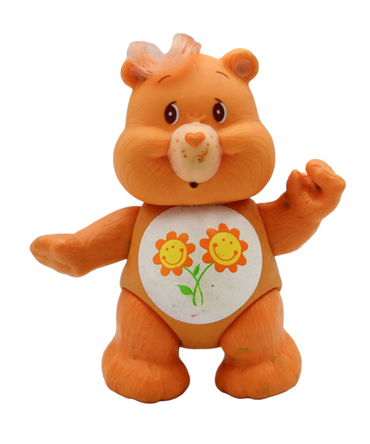 1980s Care Bears Friend Bear Posable Pvc Figure