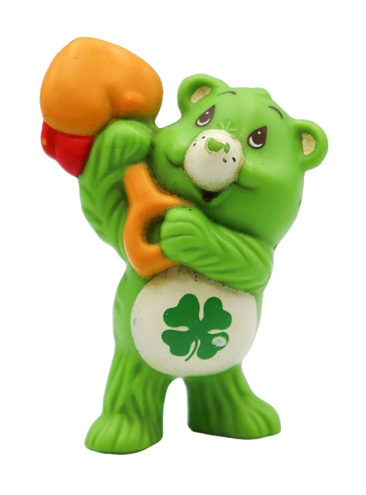 1980s Care Bears Good Luck Bear Mini Pvc Figure