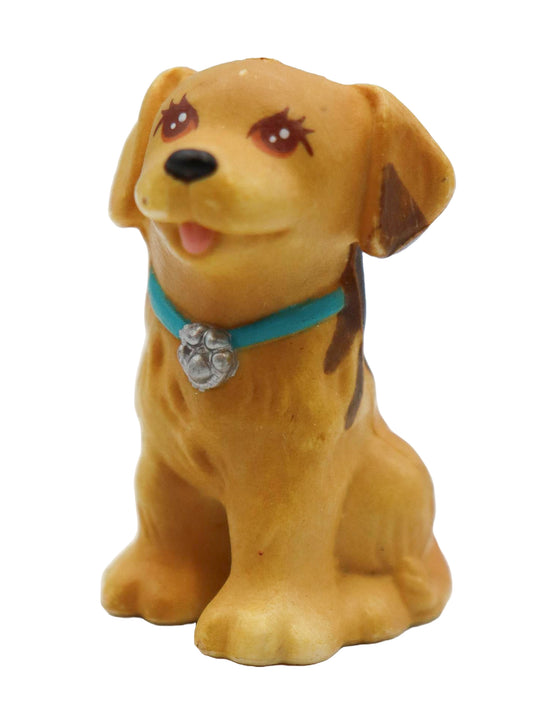 1993 Kenner Littlest Pet Shop Splash Happy Puppies Brown Dog