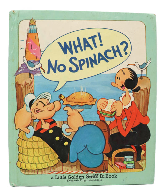 A Little Golden Sniff It Book Popeye What No Spinach?