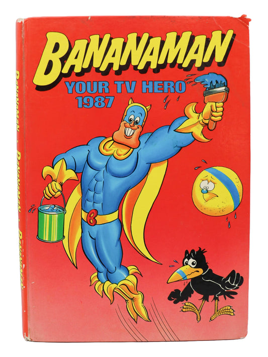 BananaMan Your TV Hero 1987 Book
