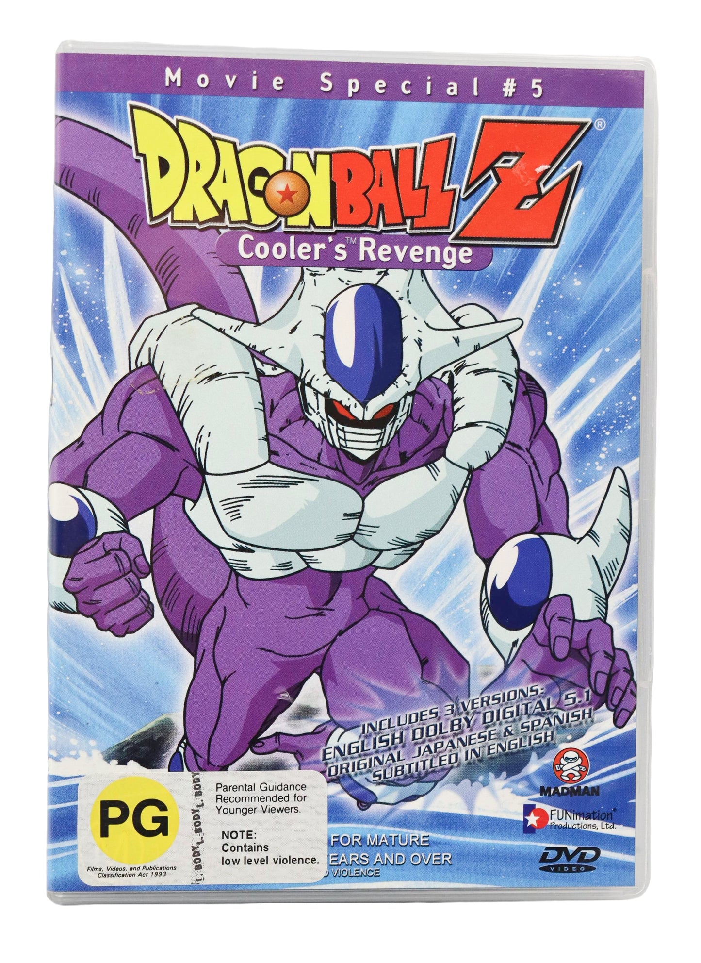 Dragon Ball Z Cooler's Revenge DVD