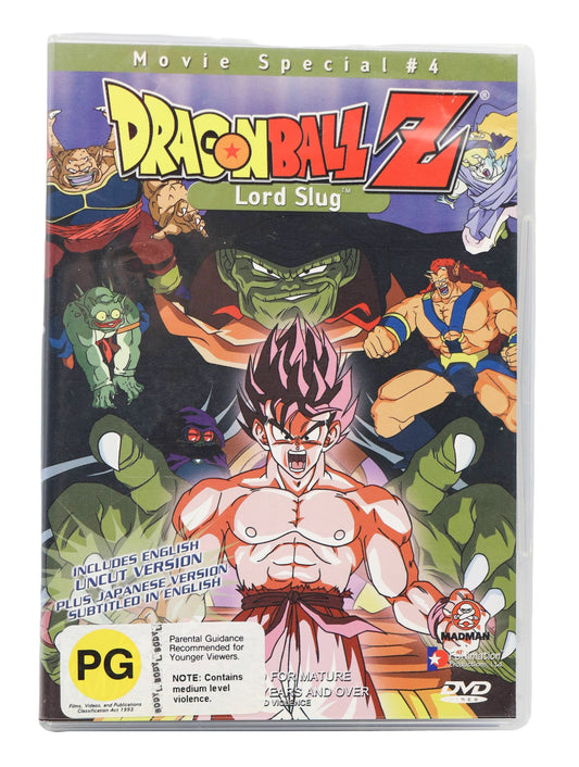 Dragon Ball Z Lord Slug DVD