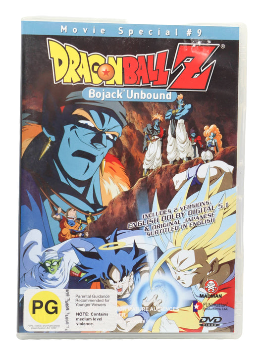 Dragon Ball Z Bejack Unbound DVD