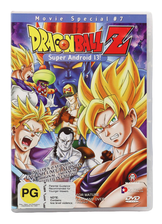 Dragon Ball Z Super Android 13! DVD