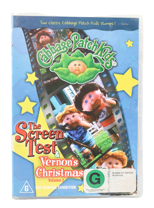 Cabbage Patch Kids The Screen Test & Vernon's Christmas DVD