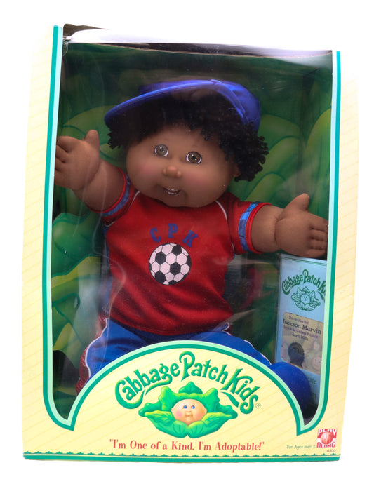 2004 Play Along Cabbage Patch Kids Jackson Marvin Doll In Original Box