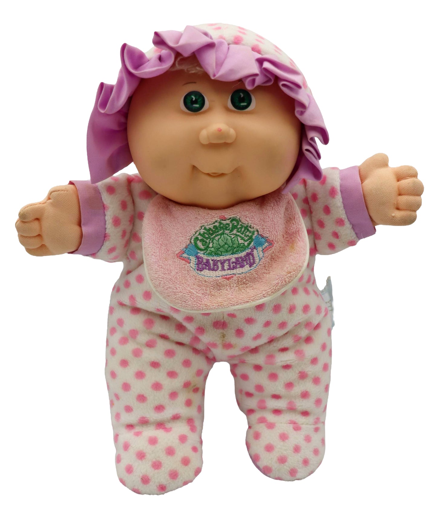 1985 Hasbro My First Cabbage Patch Kids Babyland Pink Polka Dots