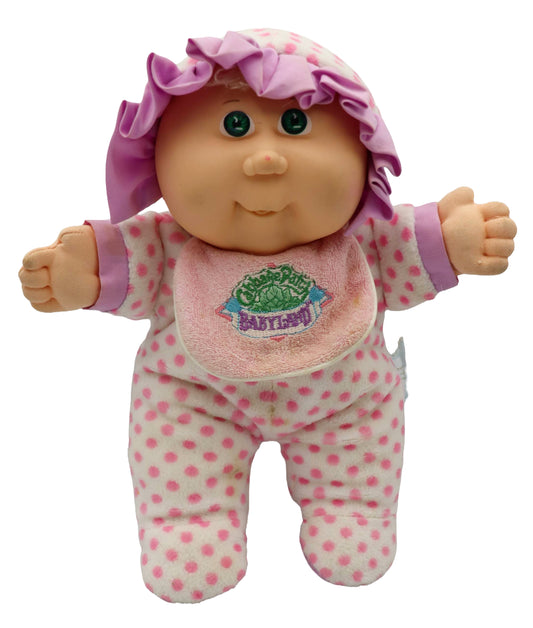 1985 Hasbro My First Cabbage Patch Kids Babyland Pink Polka Dots