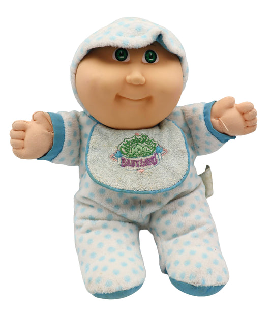 1985 Hasbro My First Cabbage Patch Kids Babyland Blue Polka Dot