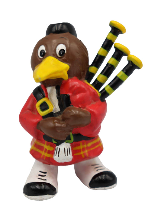 1980s Kiwi Folk Bagpiper Kiwi