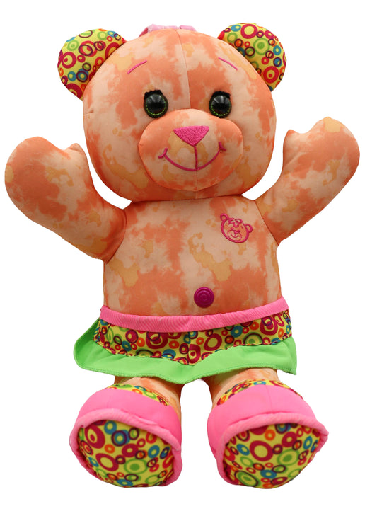 2005 Jakks Pacific Doodle Bear Orange