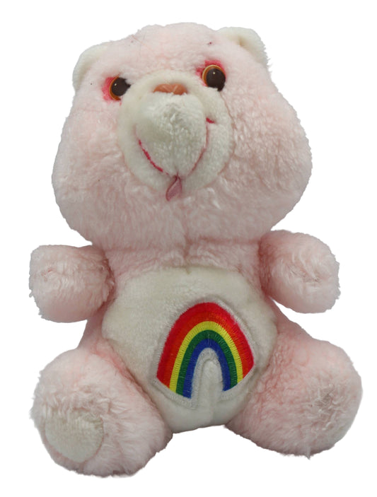 1980s Care Bears Mini Cheer Bear Plush