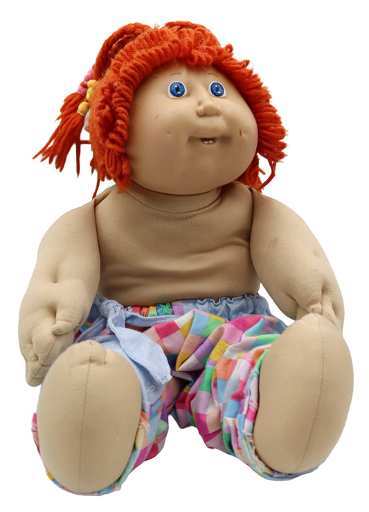 1980s Cabbage Patch Kids Blue Eyes Red Hair