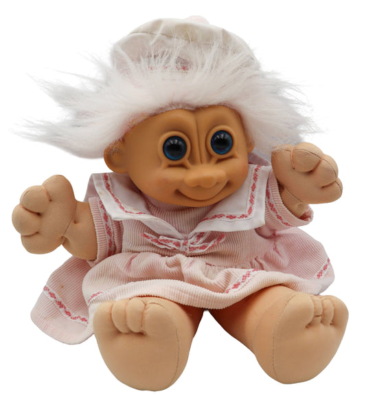 Vintage Russ Berrie Plush Troll Kidz