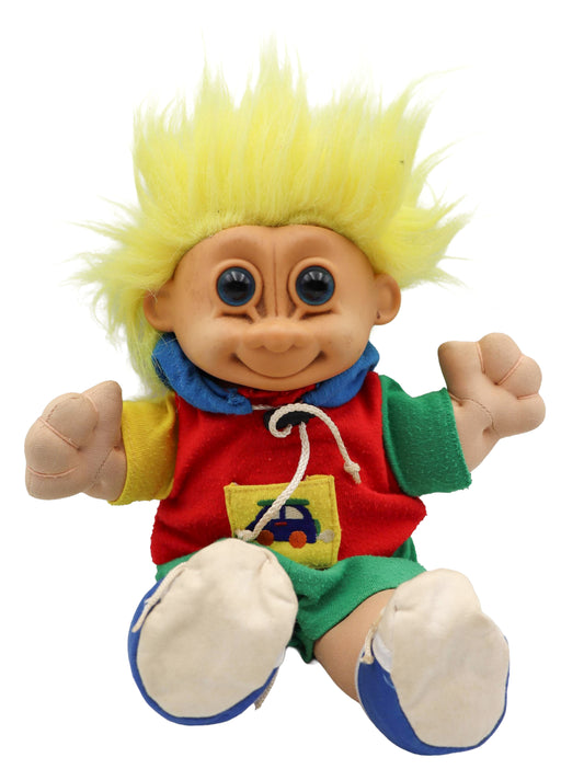 1990s Russ Berrie Troll Kidz Buster Plush