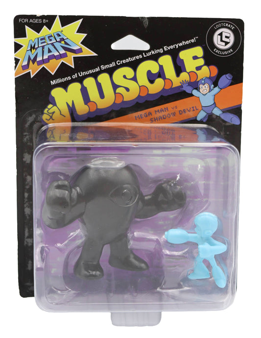 2017 Loot Crate Exclusive Mega Man M.U.S.C.L.E Mega Man VS Shadow Devil