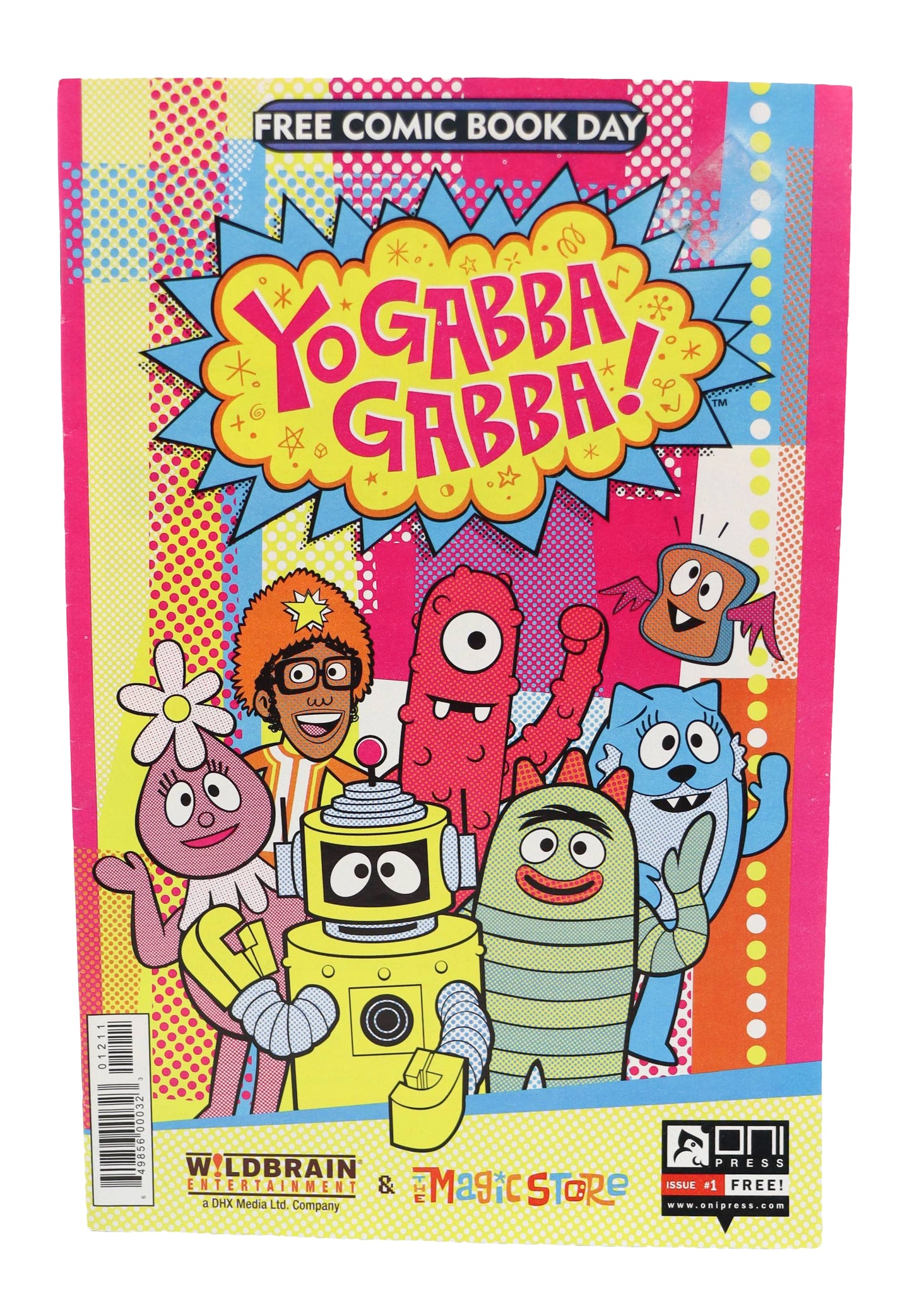 2012 Yo Gabba Gabba! #1 Comic Book