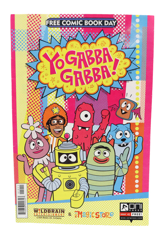 2012 Yo Gabba Gabba! #1 Comic Book