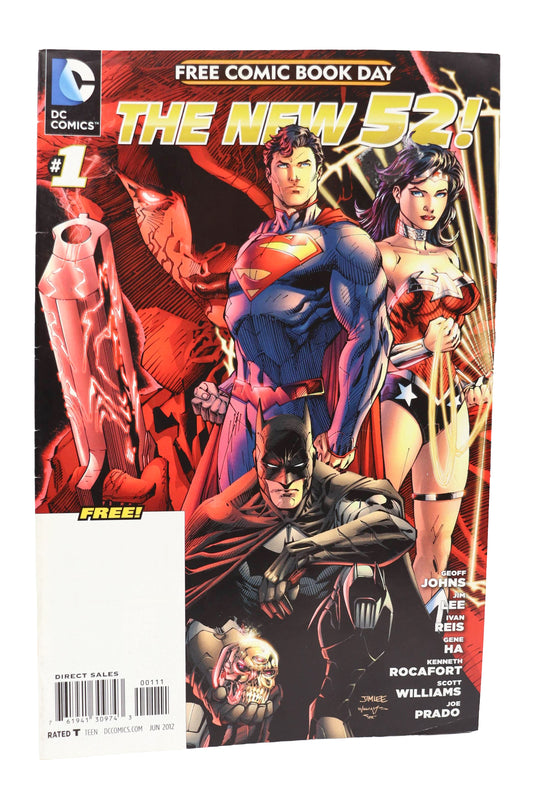 2012 DC Comics - The New 52 FCBD Special Edition! Issue #1  Comic Book