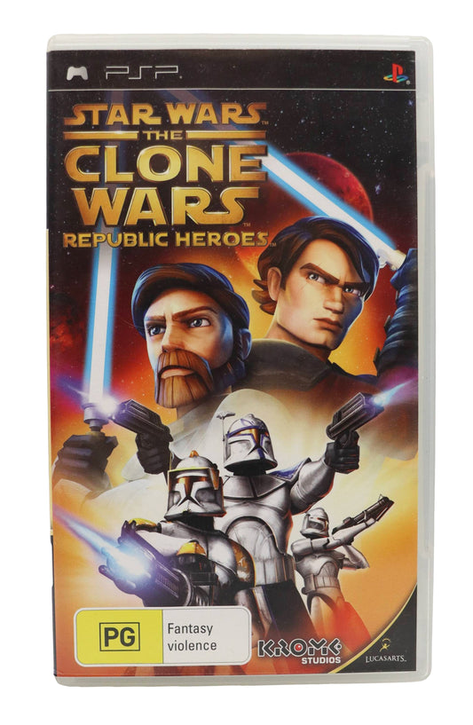 PSP PlayStation The Clone Wars Republic Heroes