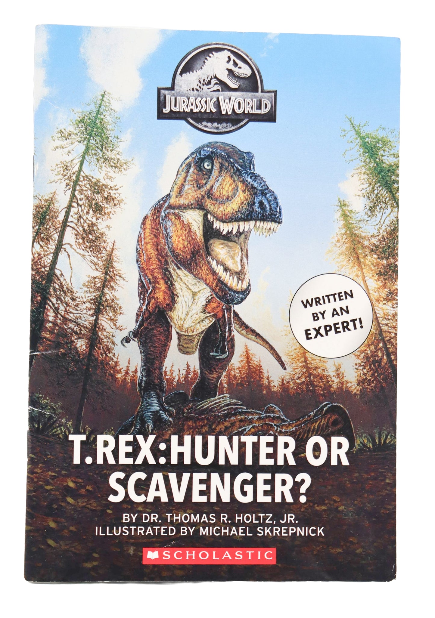 Jurassic World T.Rex: Hunter Or Scavenger Book