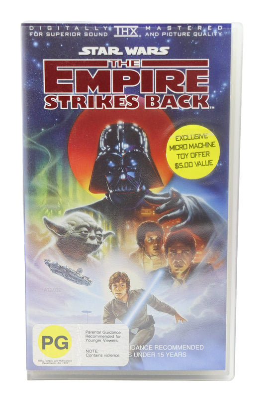 Star Wars The Empire Strikes Back VHS