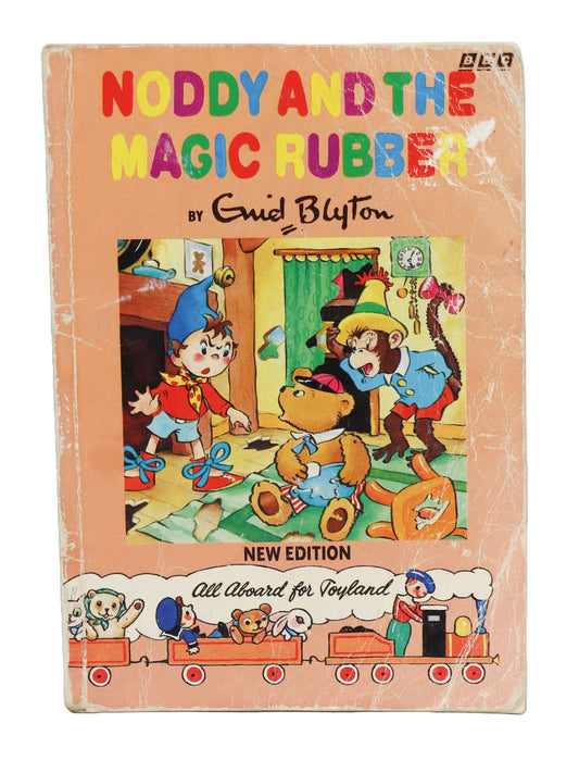 1990s Enid Blyton Noddy And The Magic Rubber Book