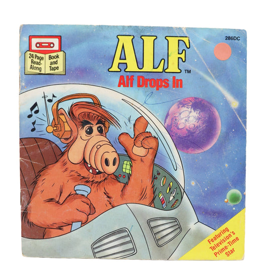 1980s ALF Drops In Book