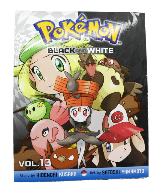 Pokemon Black and White Vol. 13 Manga book