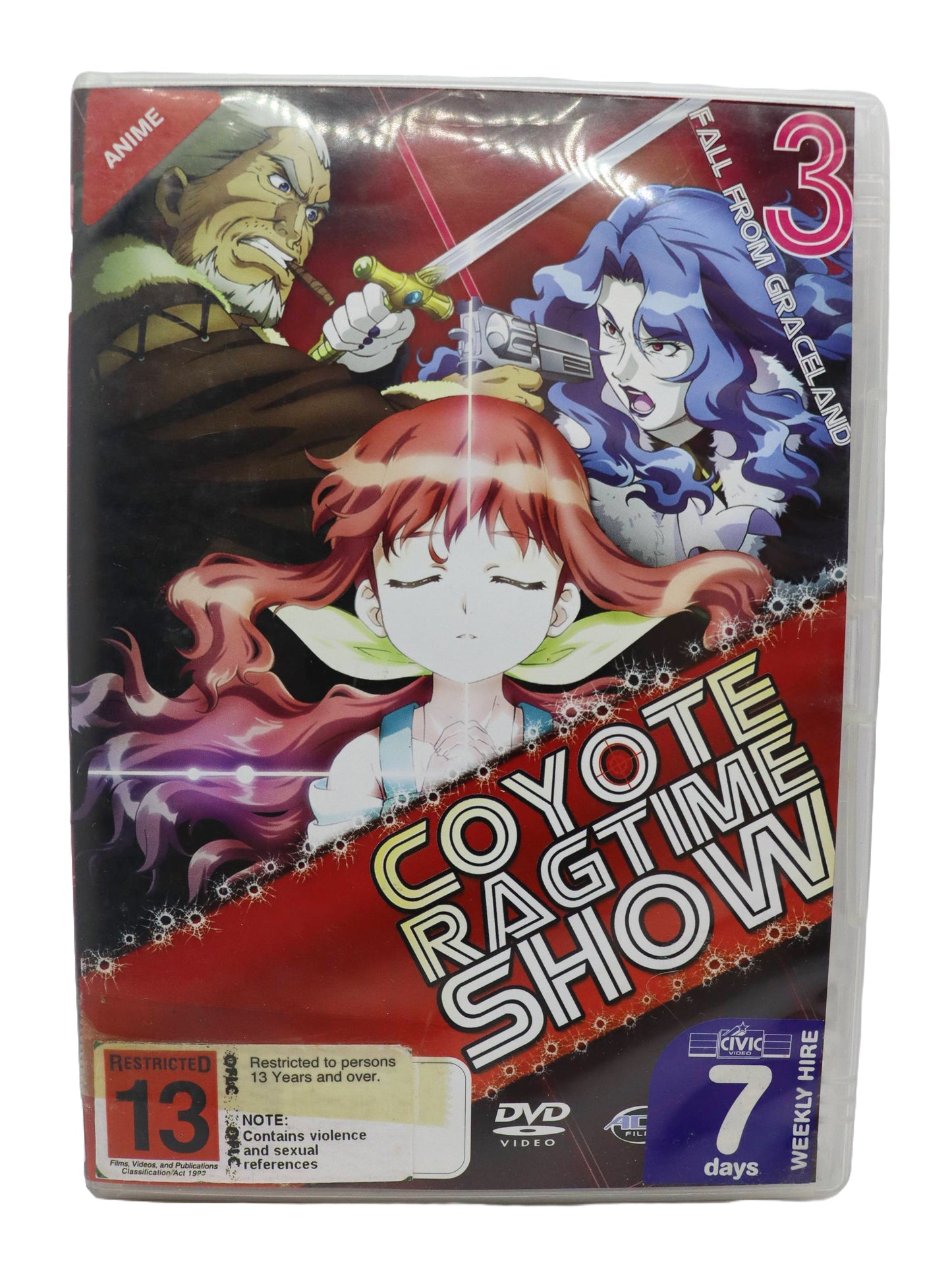 Coyote Ragtime Show 3 Fall From Graceland DVD