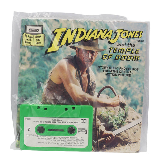 1984 Read Along Book And Tape Indiana Jones And The Temple Of Doom