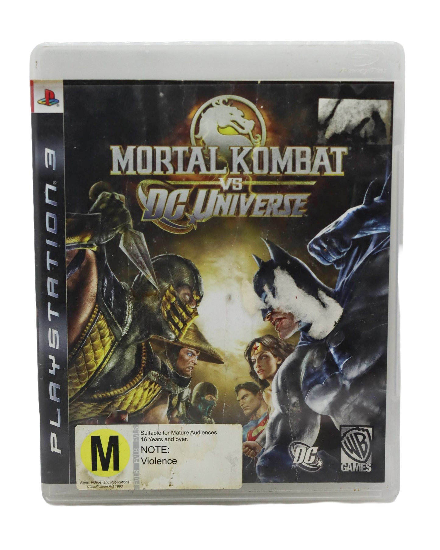 PlayStation 3 Mortal Kombat Vs DC Universe