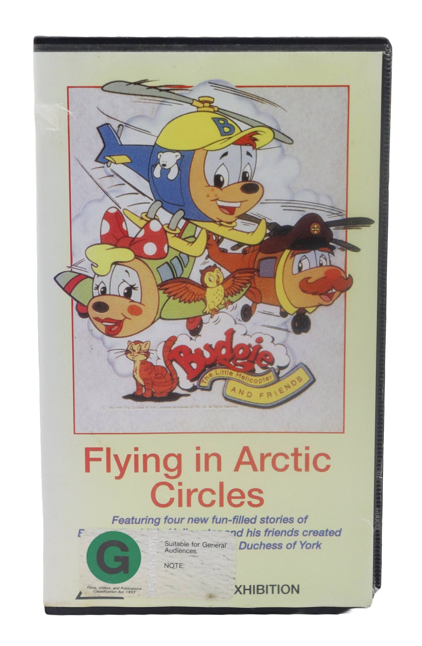 Budgie The Little Helicopter Flying In Arctic Circles VHS